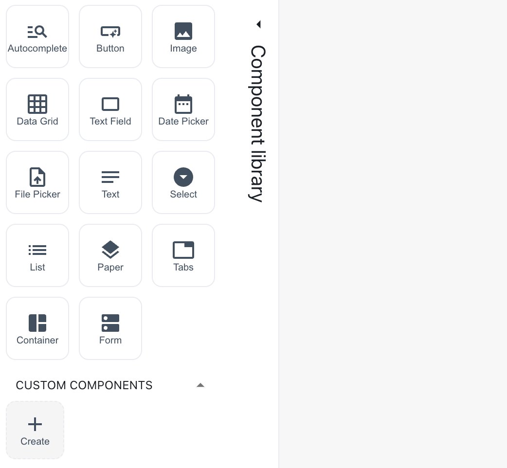 Create custom component